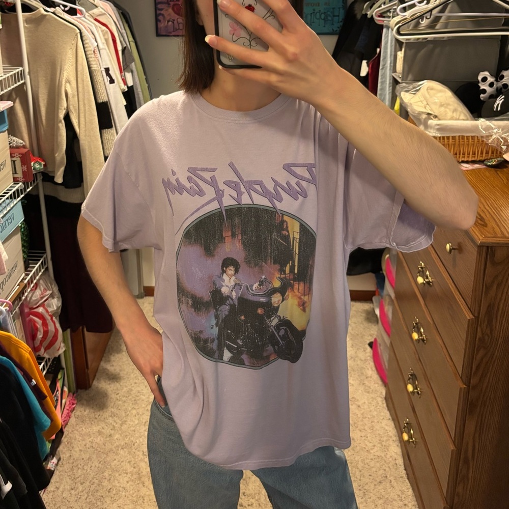 Prince Purple Rain Short Sleeve Tee